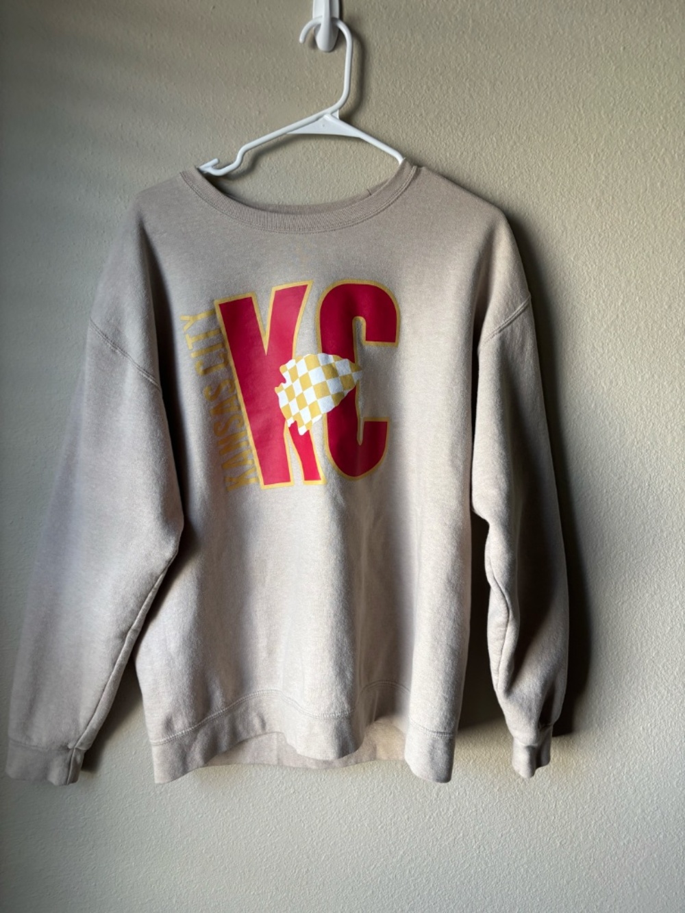 Kansas City Chiefs Crew Neck Size Large